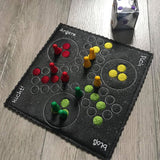 Stickdatei - Spiel "LUDO - Mensch ärgere....." für 3 und 4 Spieler