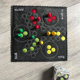 Stickdatei - Spiel "LUDO - Mensch ärgere....." für 3 und 4 Spieler