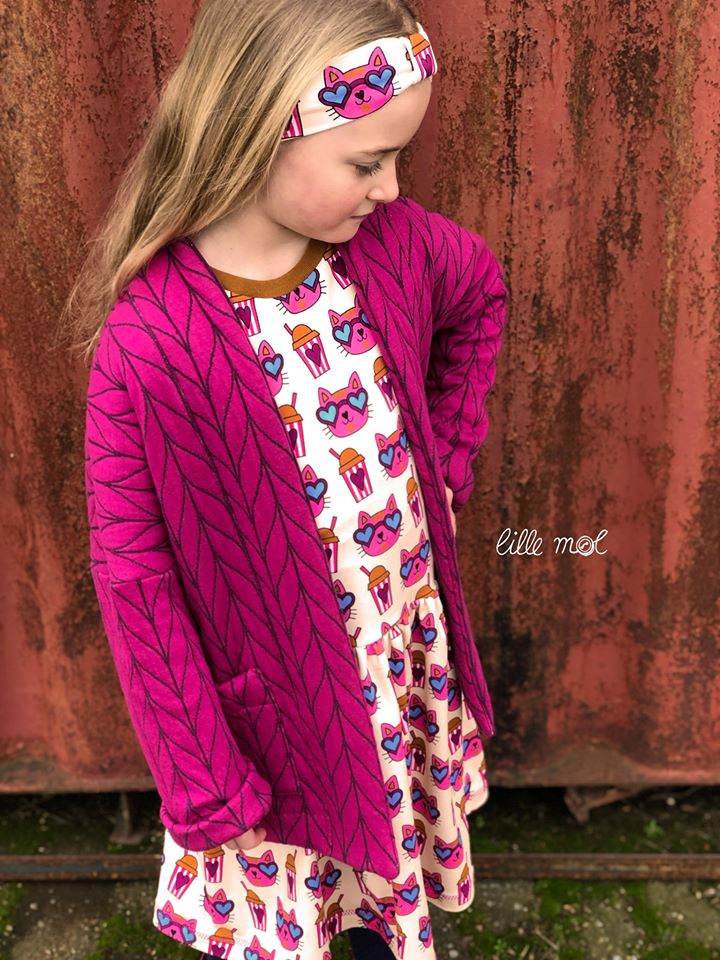Kimono-Jacket Girls Schnittmuster / oversized Jacke in 3 Längen Gr. 92-164 : - Sewando