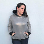 Schnittmuster Sweatjacke Hoodie LUAN Gr. 34-54 : - Sewando