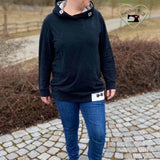 Schnittmuster Sweatjacke Hoodie LUAN Gr. 34-54 : - Sewando