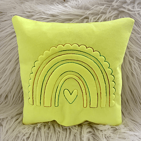 Stickdatei 3D Regenbogen Stickschaum Doodle Set 880 Maschinenstickerei Puffi - Sewando