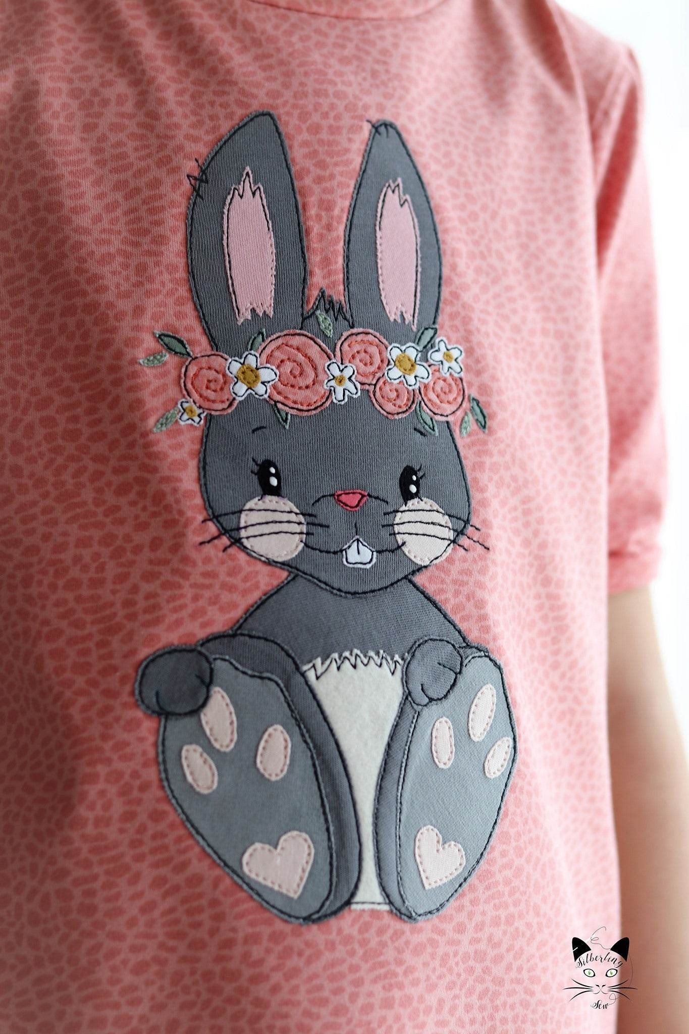 Applikationsvorlage Hanna und Hans Hase - Sewando