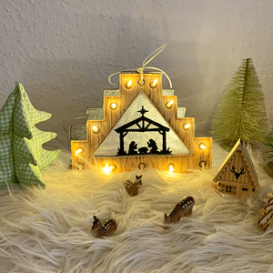 Stickdatei Lichterbogen Schwibbogen Weihnachten Set 894 - Sewando