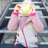 Kinder Hoodiejacke "Kleine-Uma" - Gr. 86-176 - Schnittmuster und Nähanleitung