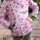 Kinder Hoodiejacke "Kleine-Uma" - Gr. 86-176 - Schnittmuster und Nähanleitung