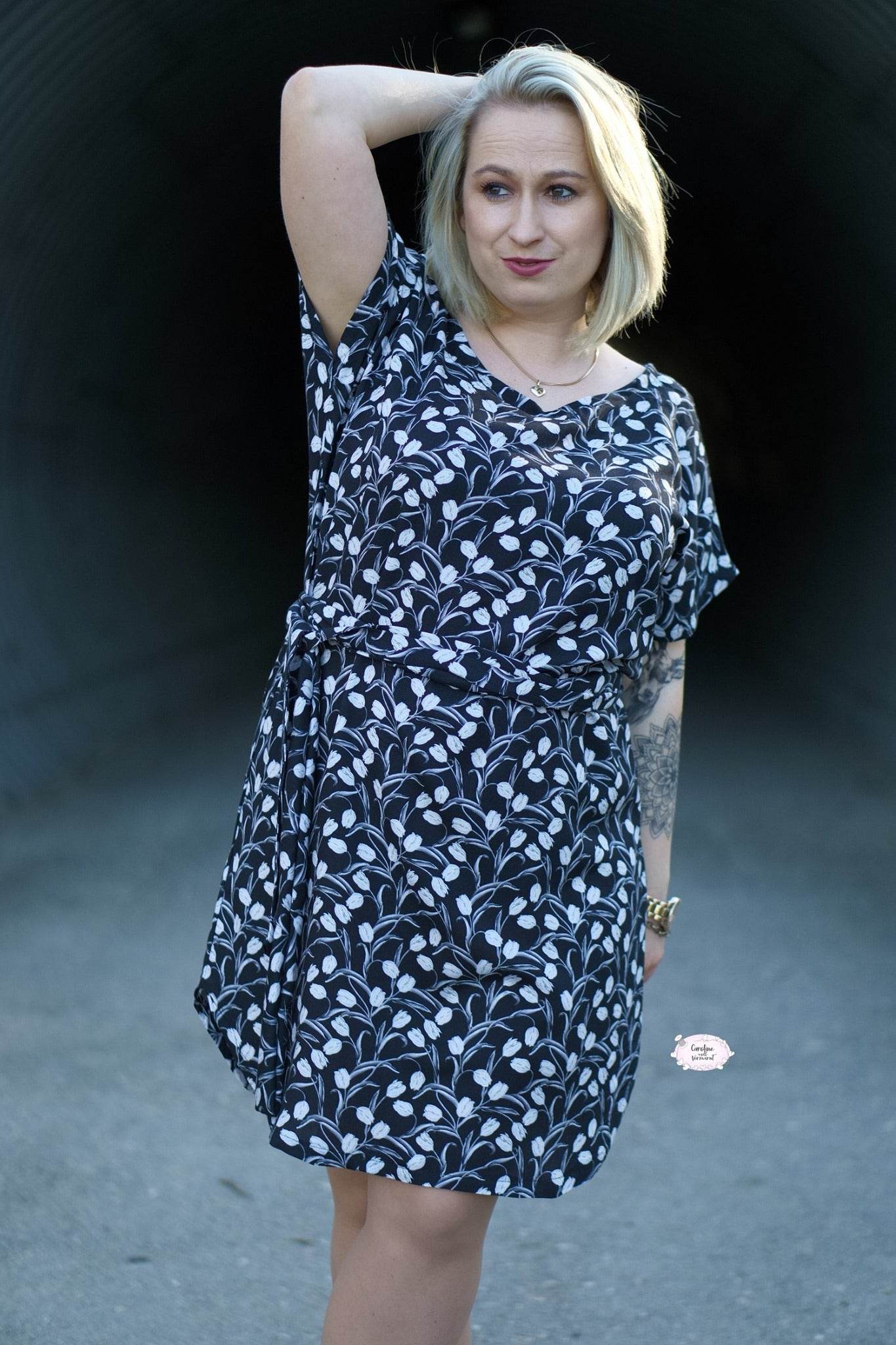 Schnittmuster Kleid RAVELLO Gr. XS-XXL : - Sewando