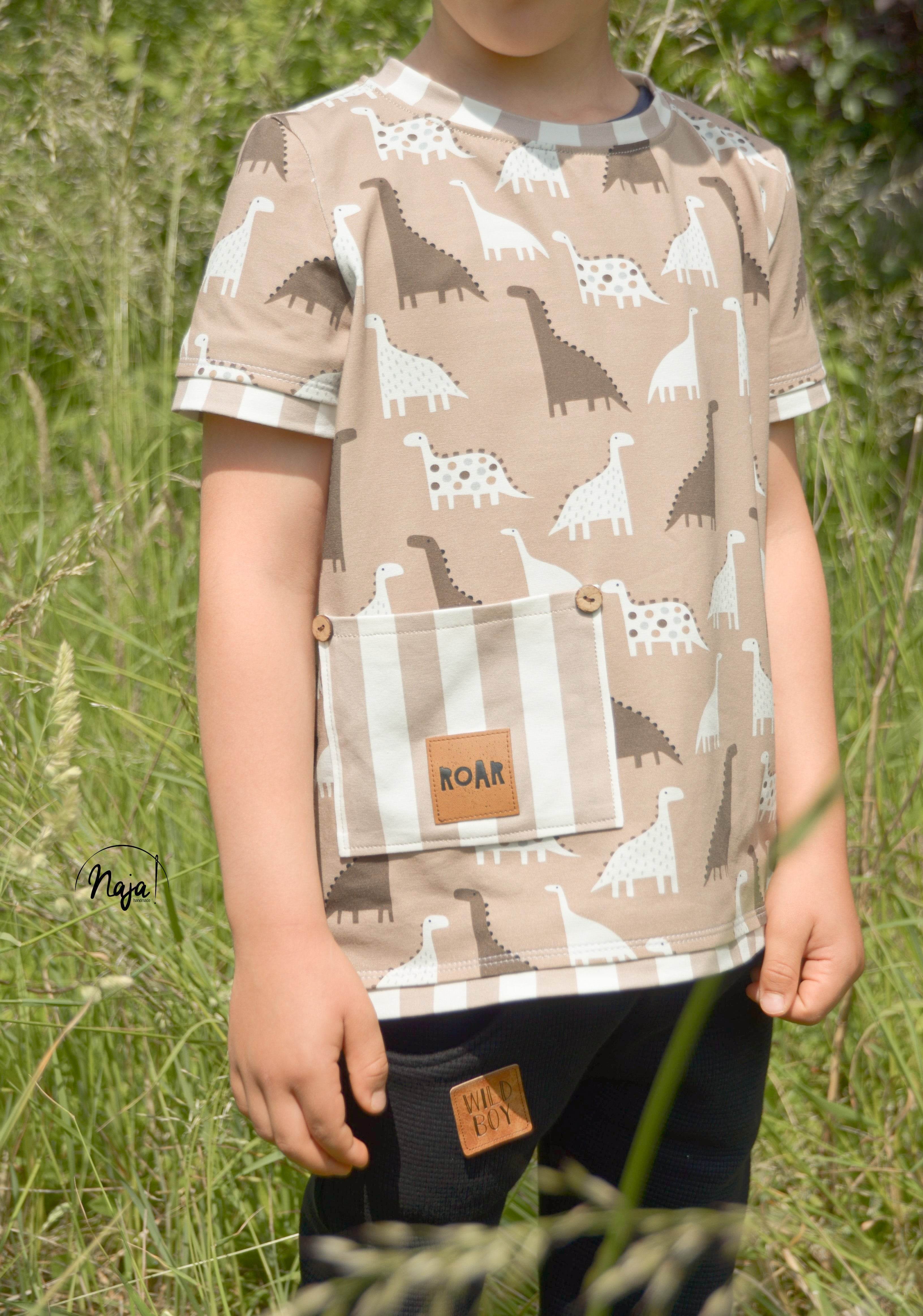Schnittmuster Shirt Noah Gr. 86-140 - Sewando