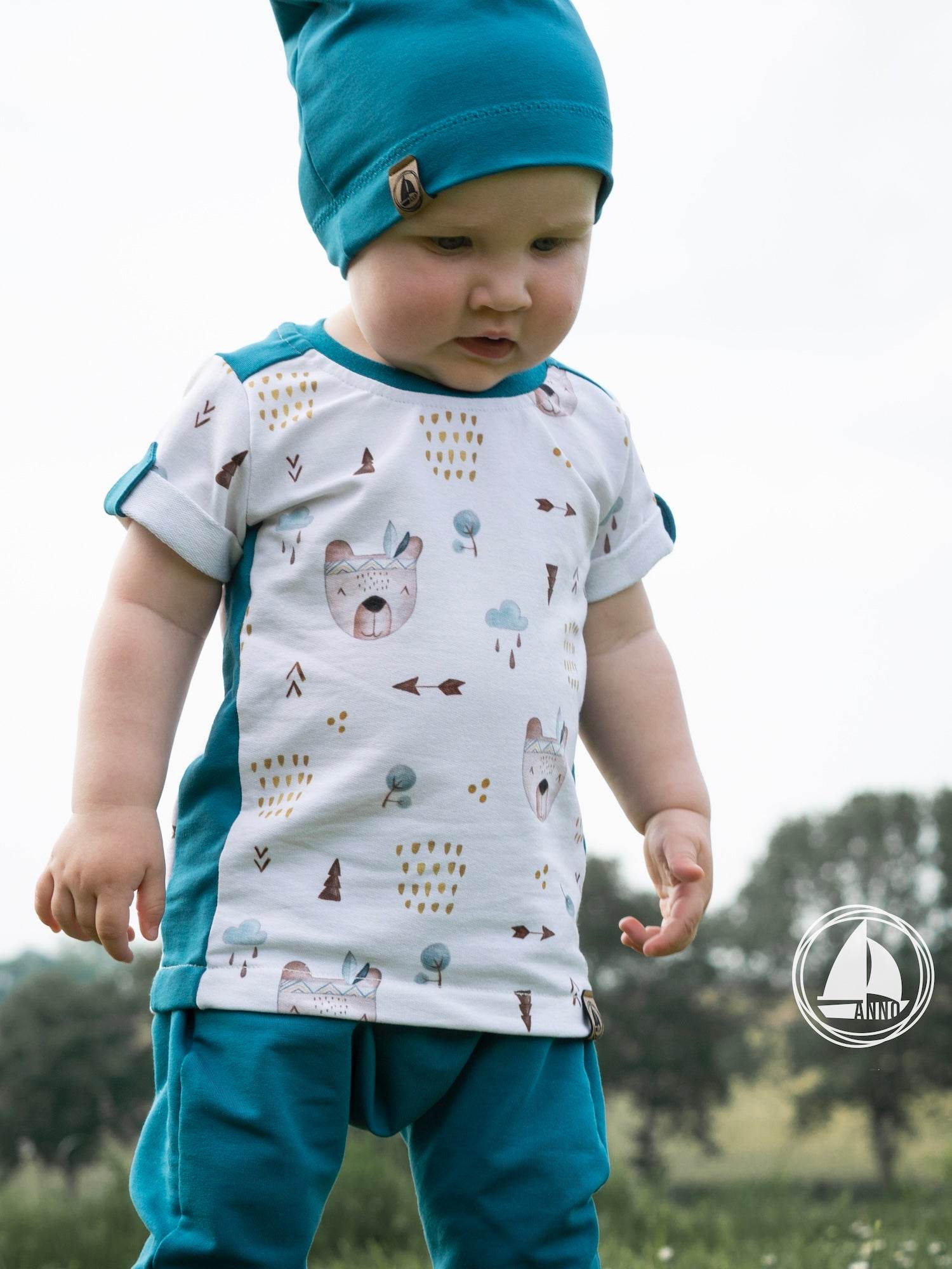 Schnittmuster Tadeos T-Shirt Gr. 50-140 (Kombi) - Sewando