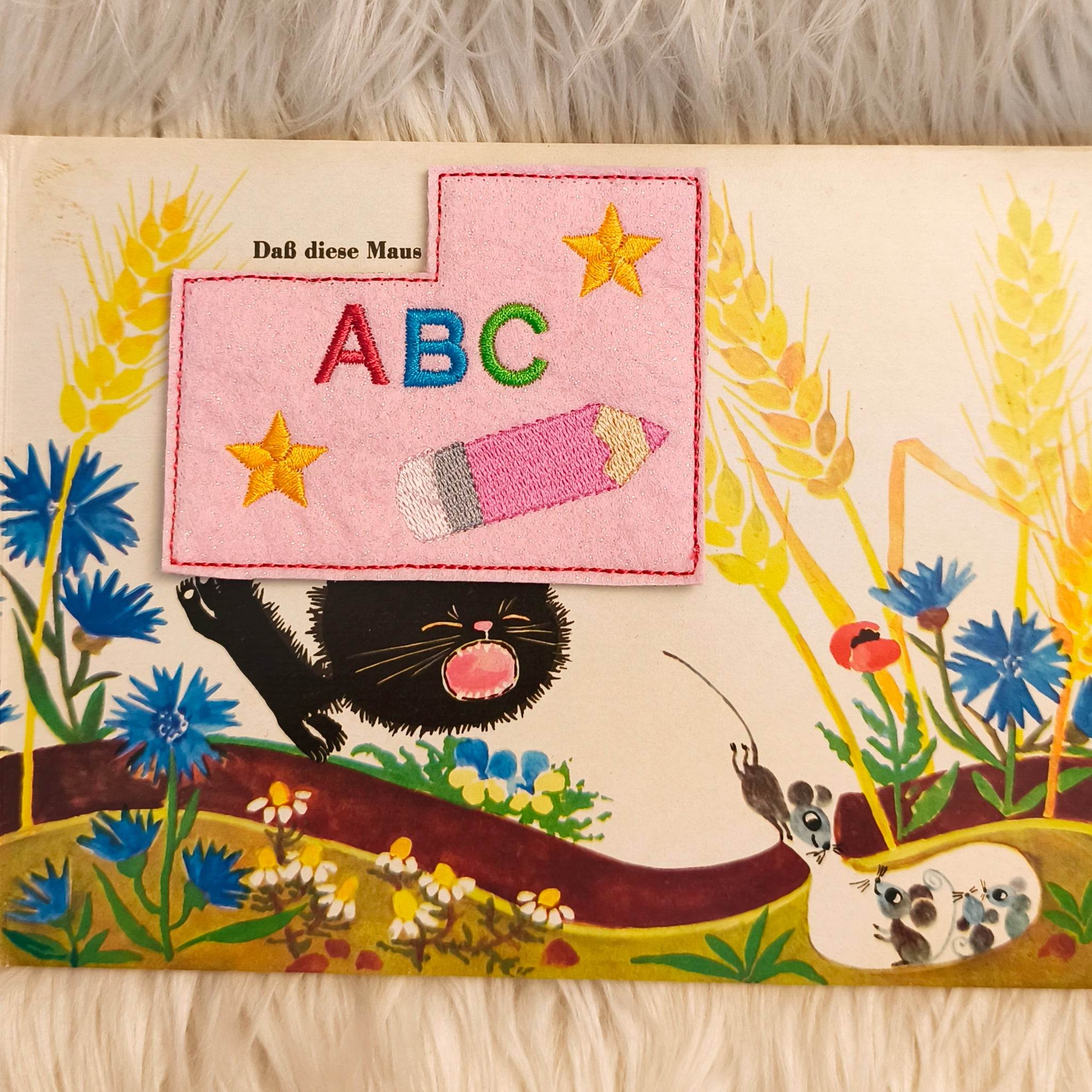 Stickdatei Lesehilfe Einschulung Set 2523 - Sewando