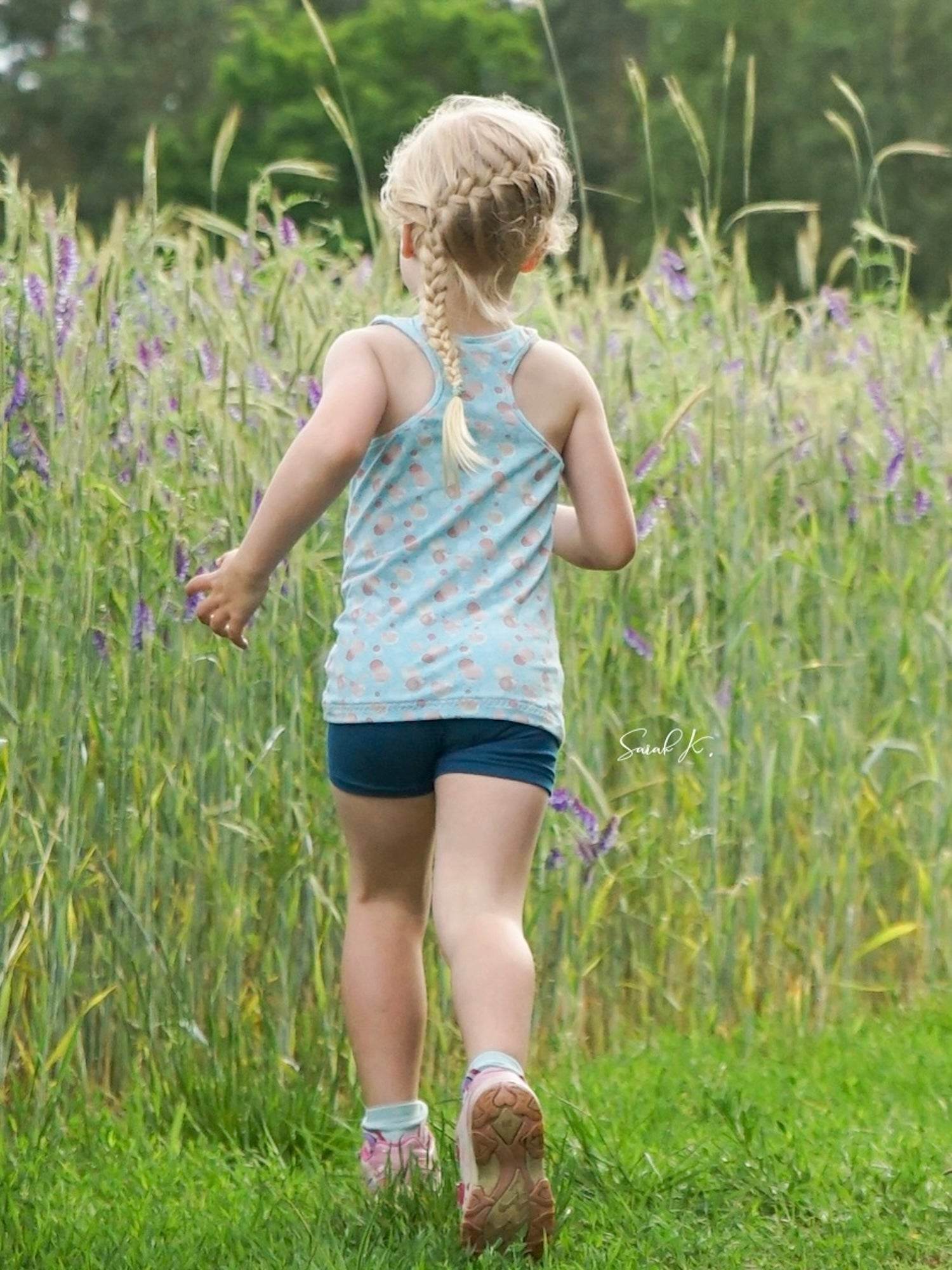 Schnittmuster Kleid / Top Racerback Schweißperlchen Gr. 80-140 - Sewando