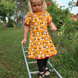 Schnittmuster timtom No.37 Sommershirt und -kleid mit "vorne-wie-hinten-Ausschnitt" Gr. 80-140