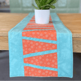 Schnittmuster Patchwork Tischläufer, Kissen Projekt TrapezKünstlerIn - Sewando