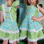 Schnittmuster Kleid AppleJuicy Gr. 80 bis 152 - Sewando