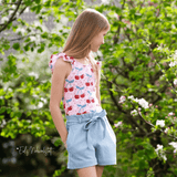 Schnittmuster Hose Malea (kurz, Culotte, Palazzo) Gr. 86 - 164 - Sewando