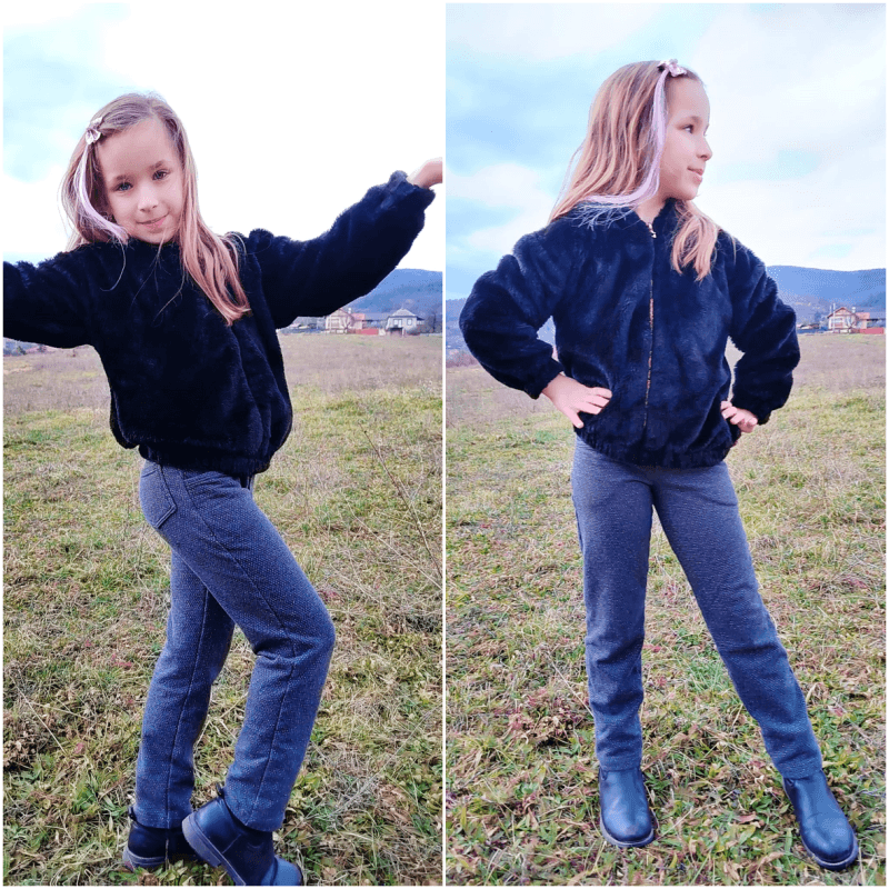 Schnittmuster Bella Jeggins Gr. 80 bis 152 - Sewando