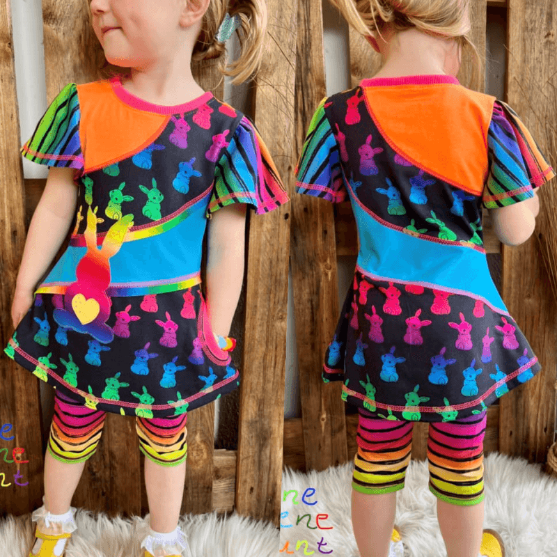 Schnittmuster Kleid Angel Gr. 80 bis 152 - Sewando