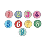 Stickdatei Zahlen Doodle Button - Rahmen ab 10 cm x 10 cm, - Sewando