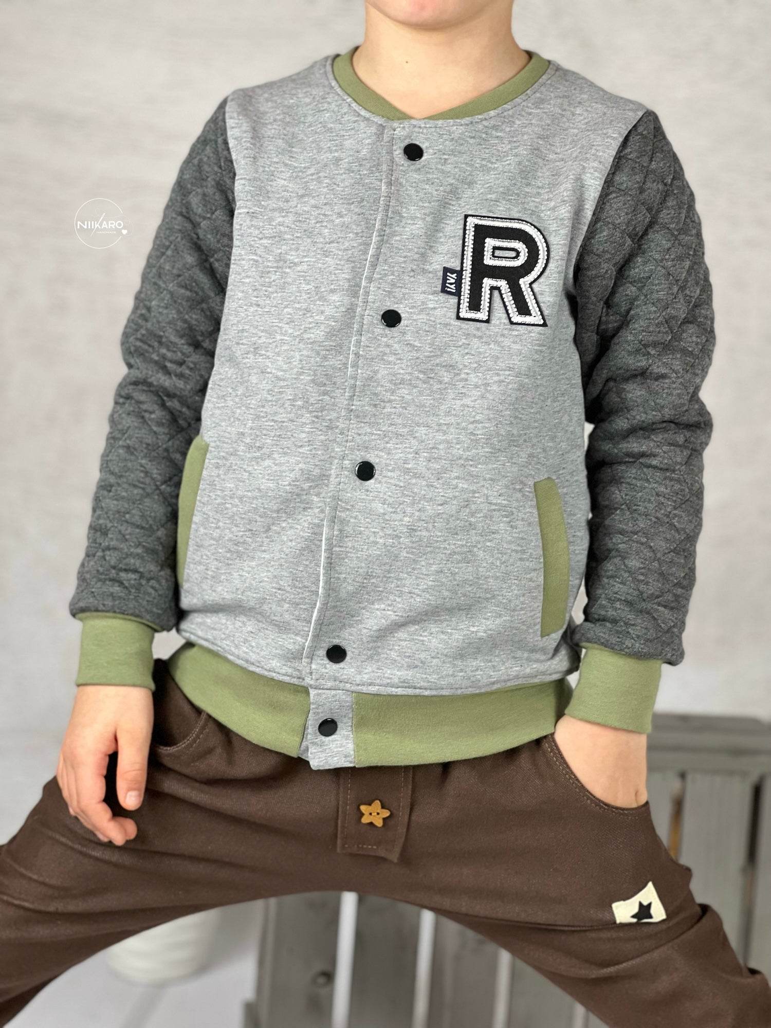 Schnittmuster Runas Jäckchen Collegejacke Gr. 50-140 - Sewando