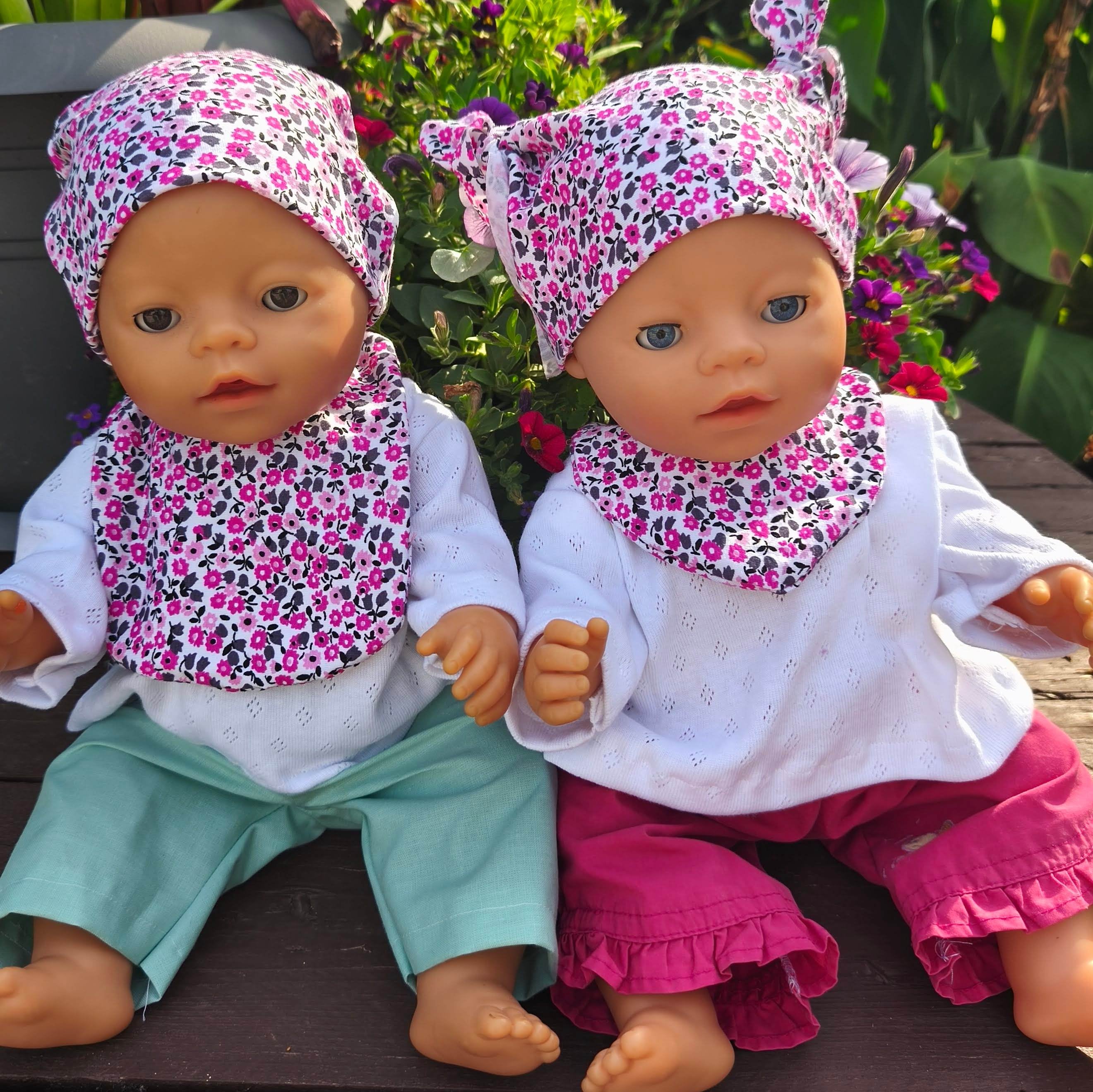 Stickdatei Puppenkleidung für Baby Puppe ca. 43cm Set 2550 - Sewando