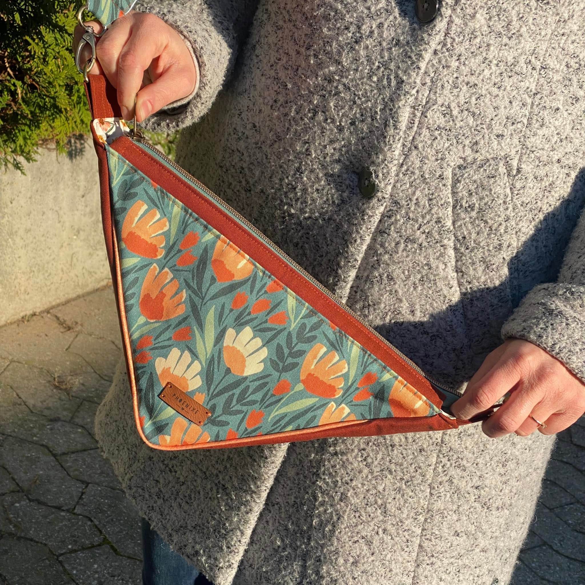 ohSalli Mini-Midi-Big * Taschen - Schnittmuster - Kombi-eBook * Crossbodybag - Dreiecktasche in 3 Größen - Sewando