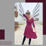 CARLA - TANZKLEID - EBOOK - 32-46 Schnittmuster - Sewando