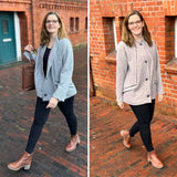 Schnittmuster Jacke ROSI – A-Linie, Stehkragen & Nahttaschen | Gr. 34–48 (PDF)