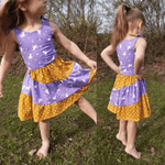 Schnittmuster Kleid Alilly Gr. 80 bis 152 - Sewando