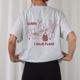 Plotterdatei SVG - Sorry I Have Plans | Pizza & Cozy Vibes