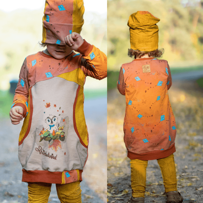 Schnittmuster Hoodie Avery Gr. 80 bis 152 - Sewando