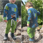 Schnittmuster Arrow Set Shirt und Hose Gr. 80 bis 152 - Sewando