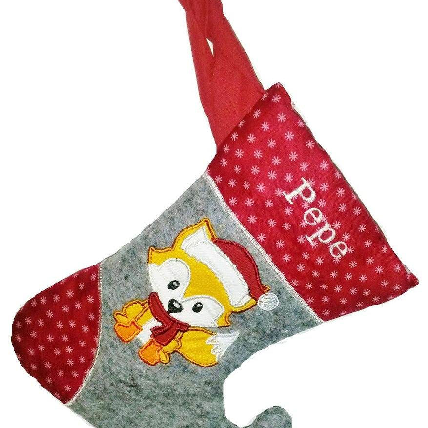 Stickdatei Weihnachten Tiere Applikation 13x18 Set 220 - Sewando