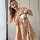 Schnittmuster Still-Kleid Ananas Gr. 36-44