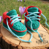 Häkelanleitung für Babyschuhe KLEINE ,,Treterlie"