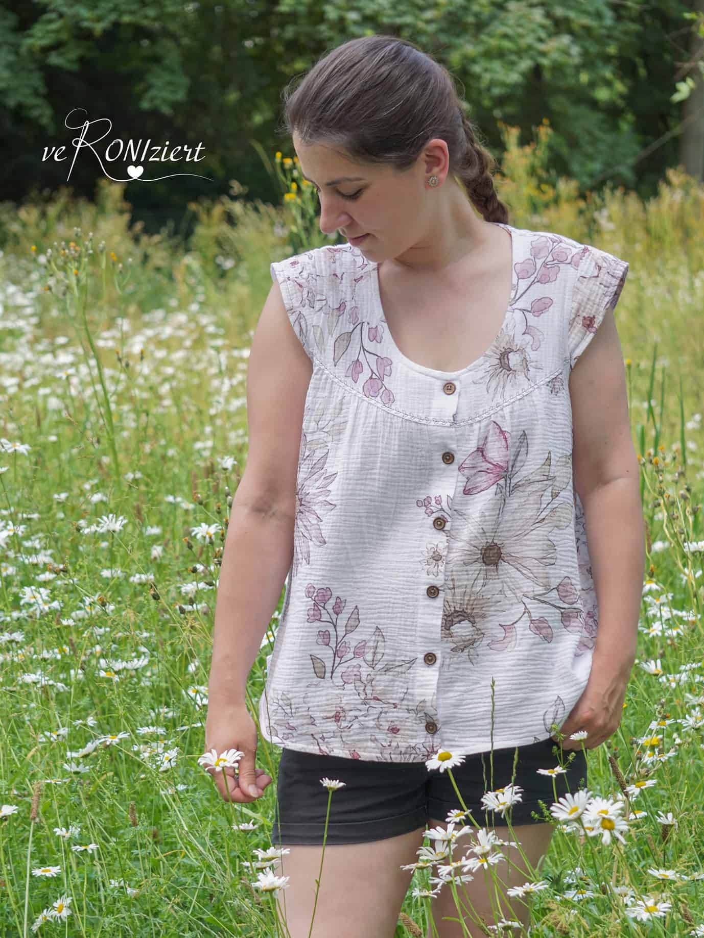 Schnittmuster Breezy Blouse 32-48 [Digital] - Sewando