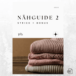 PDF- NÄHGUIDE 2 für Strickstoffe + Bonus : - Sewando