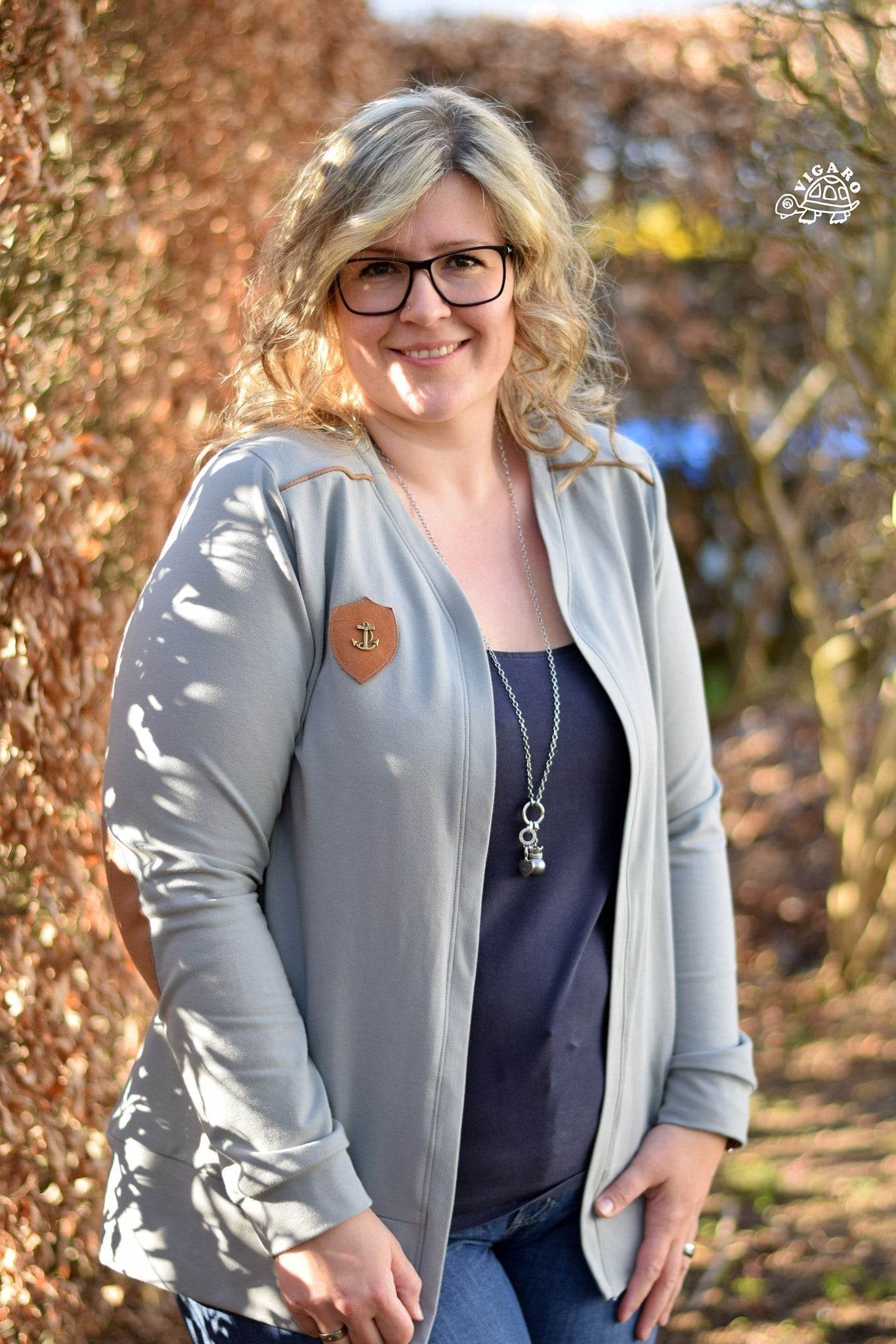 Schnittmuster Cardigan VARENNA Gr. 34-54 : - Sewando