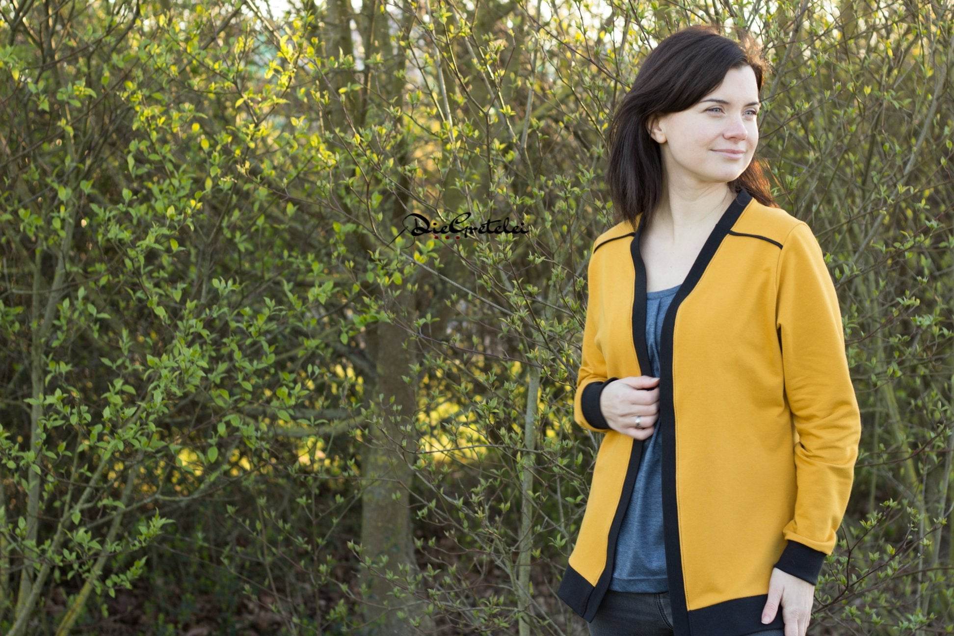 Schnittmuster Cardigan VARENNA Gr. 34-54 : - Sewando