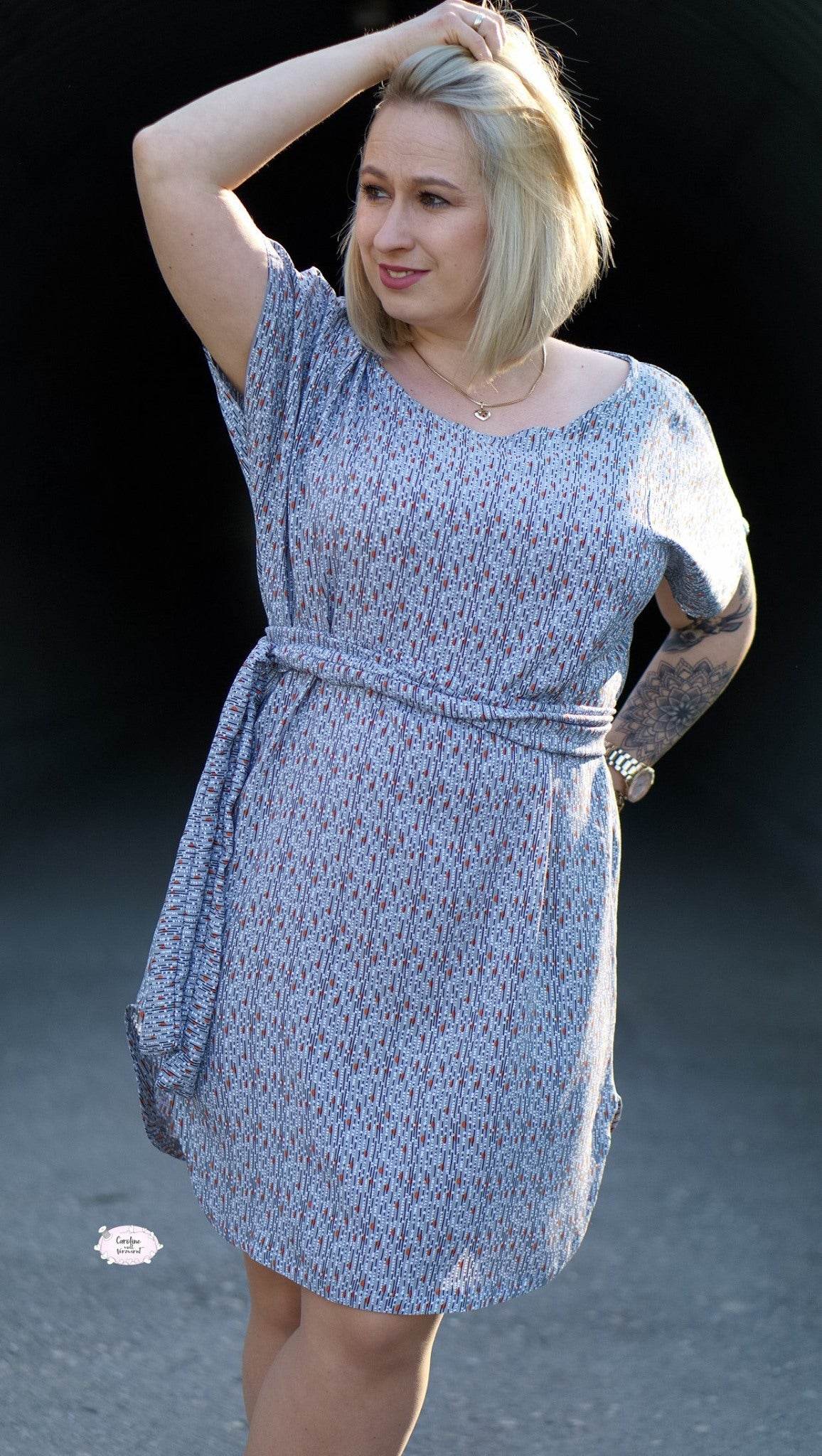 Schnittmuster Kleid RAVELLO Gr. XS-XXL : - Sewando