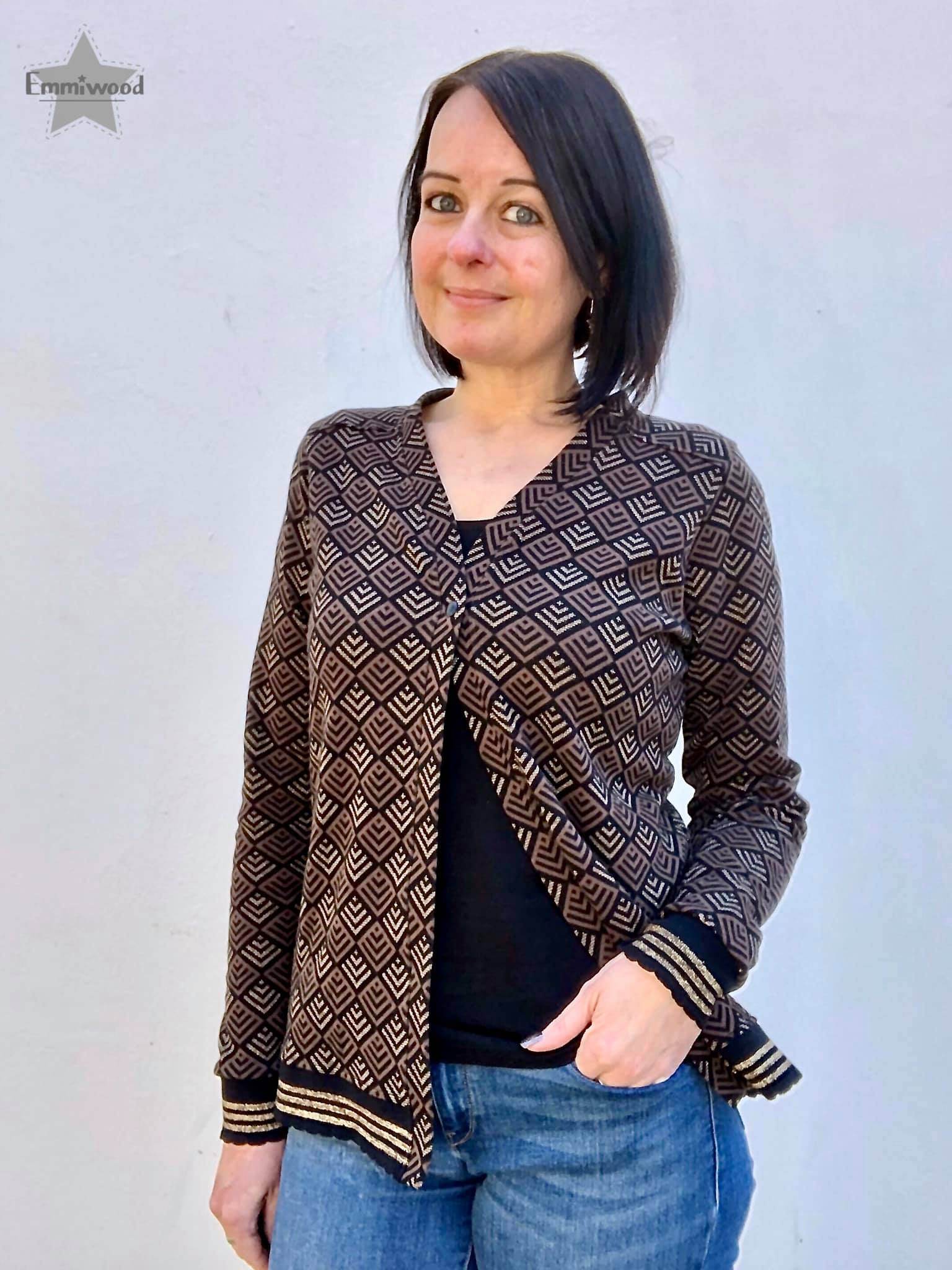 Schnittmuster Cardigan VARENNA Gr. 34-54 : - Sewando