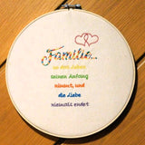 Stickdatei "Familienspruch"