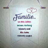 Stickdatei "Familienspruch"