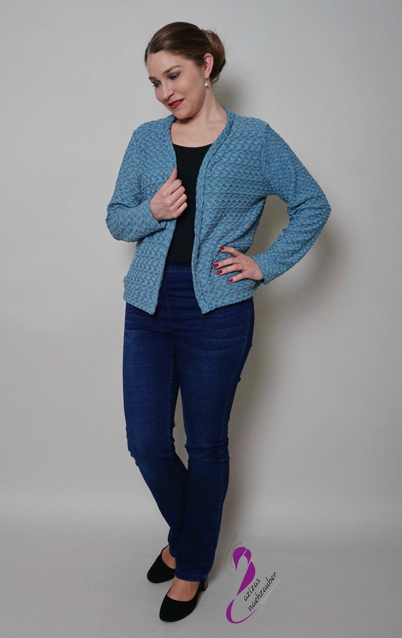 Schnittmuster Cardigan VARENNA Gr. 34-54 : - Sewando