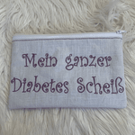 Stickdatei Tasche für Diabetes Set 917 Kosmetiktasche - Sewando