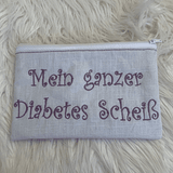 Stickdatei Tasche für Diabetes Set 917 Kosmetiktasche - Sewando