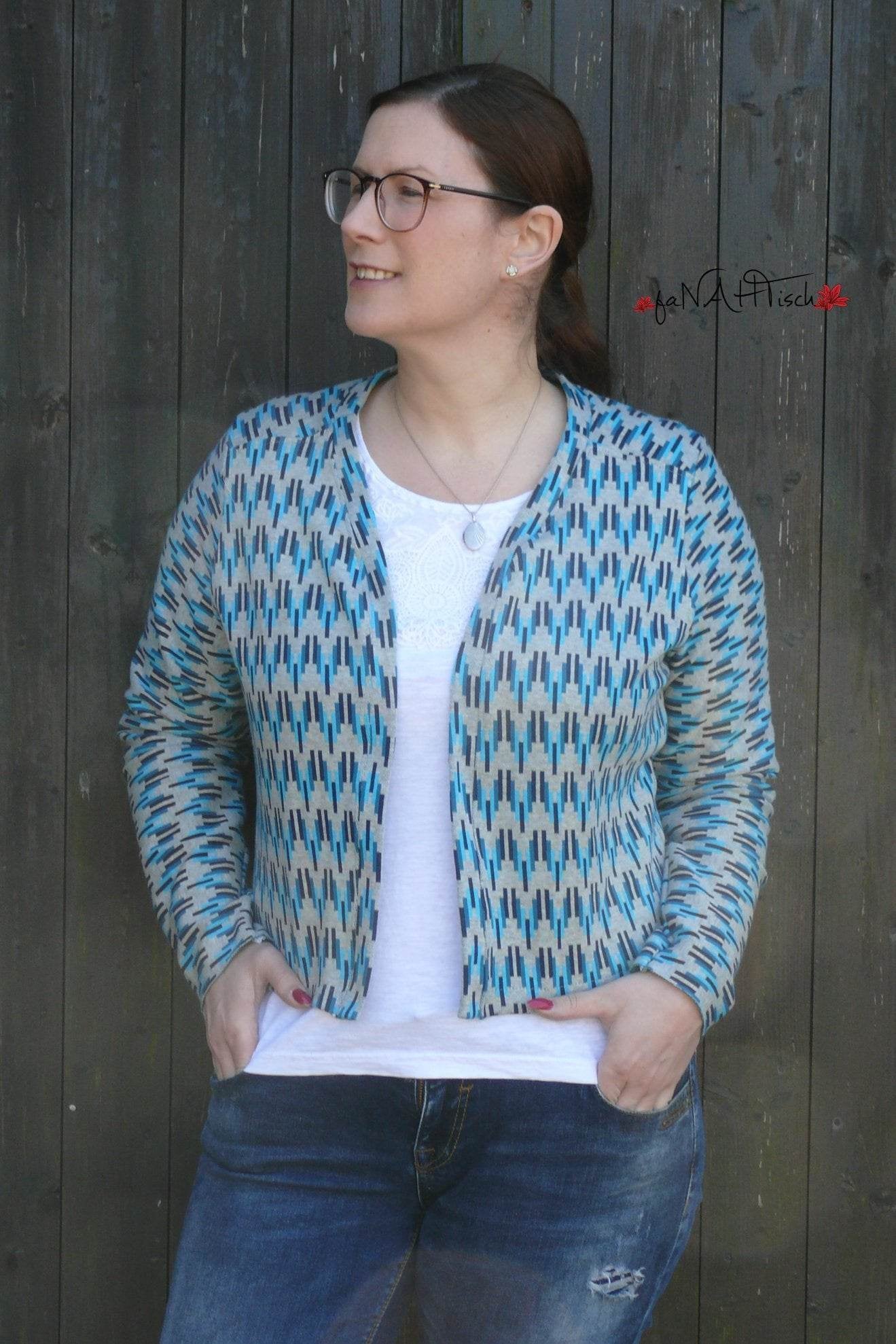 Schnittmuster Cardigan VARENNA Gr. 34-54 : - Sewando