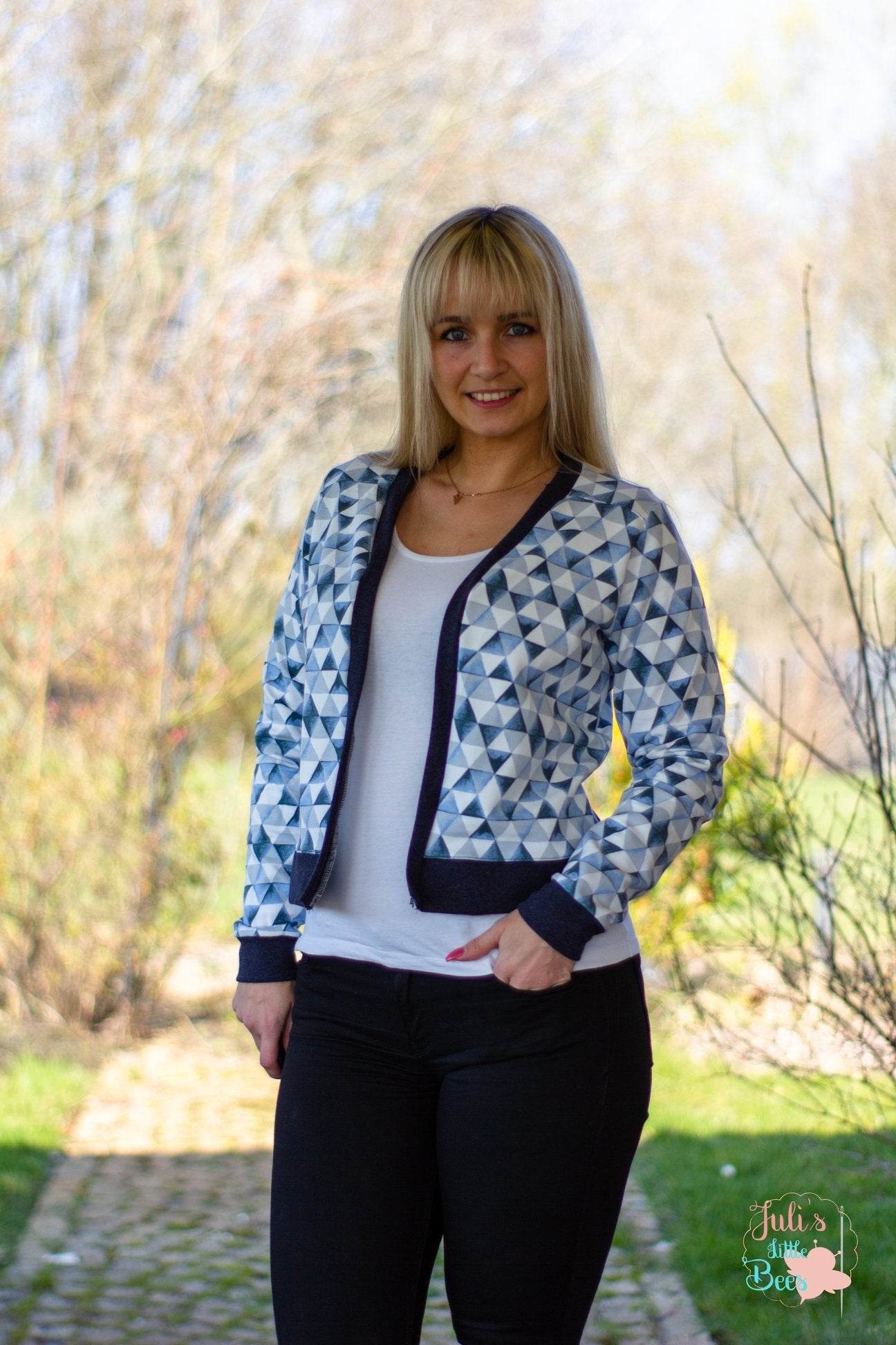 Schnittmuster Cardigan VARENNA Gr. 34-54 : - Sewando