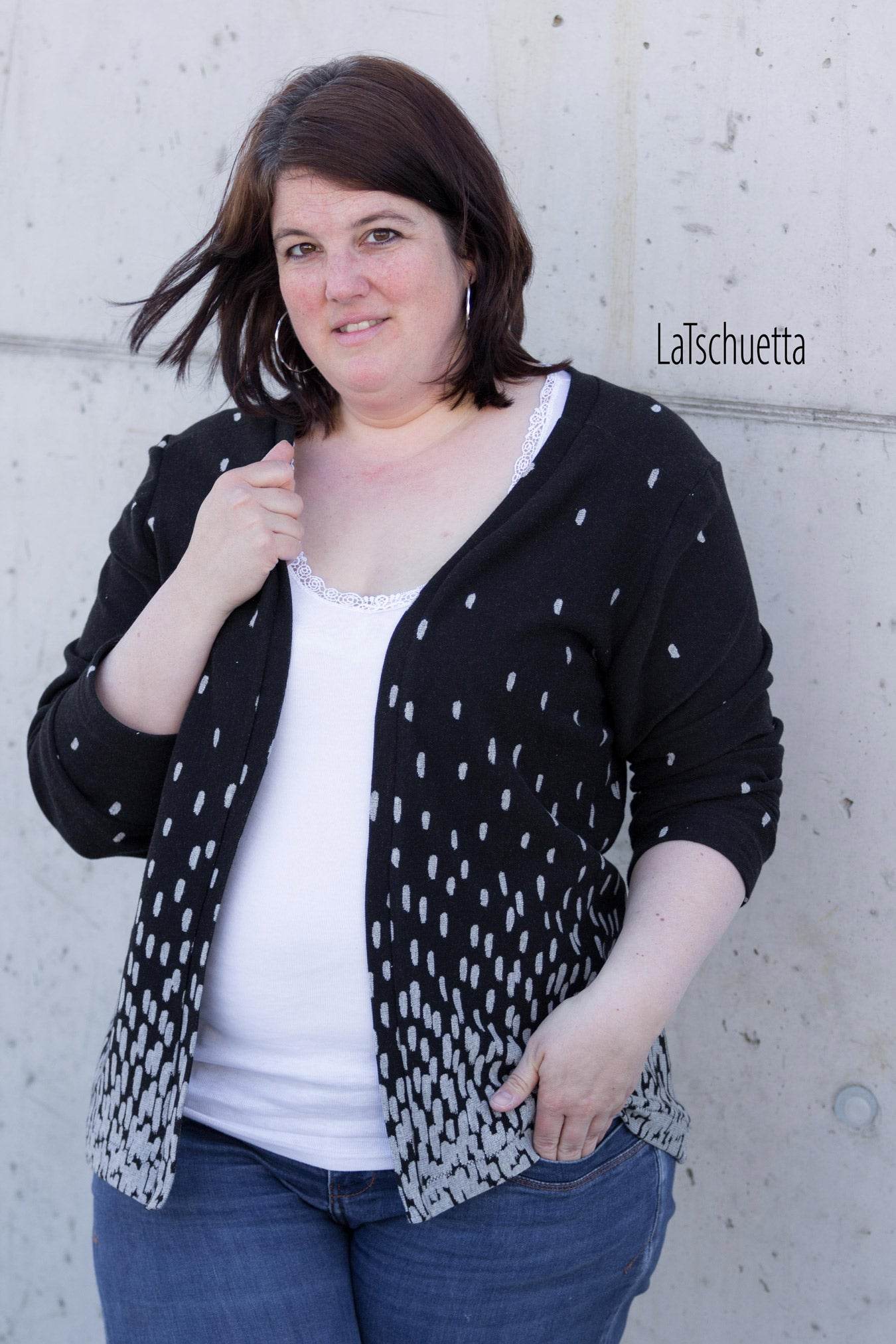 Schnittmuster Cardigan VARENNA Gr. 34-54 : - Sewando