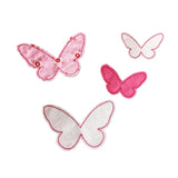 Stickdatei Schmetterling 3D Rahmen 10x10 (4x4"), 2 Größen, Dekoration, Flügel, Anhänger