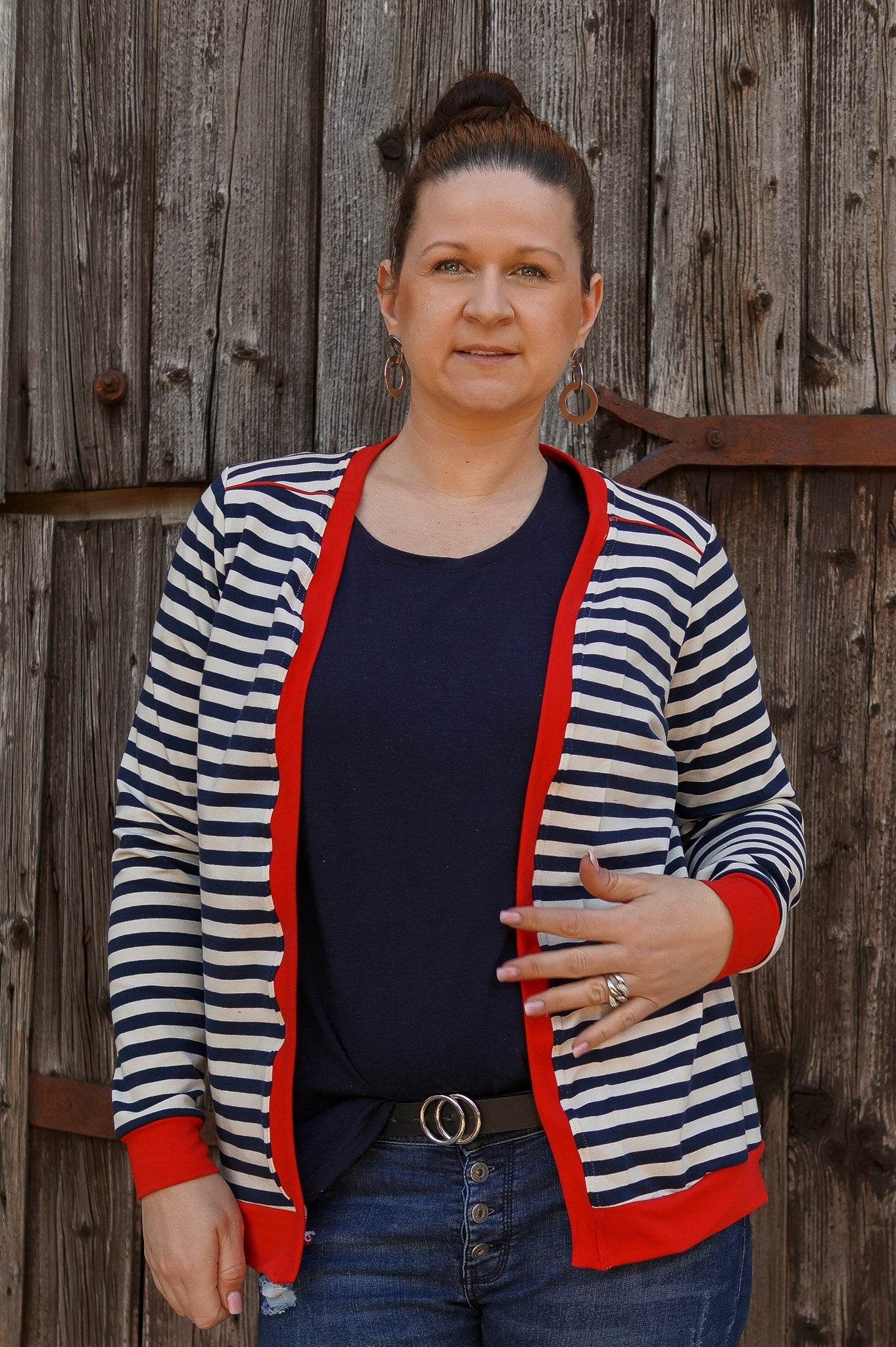 Schnittmuster Cardigan VARENNA Gr. 34-54 : - Sewando